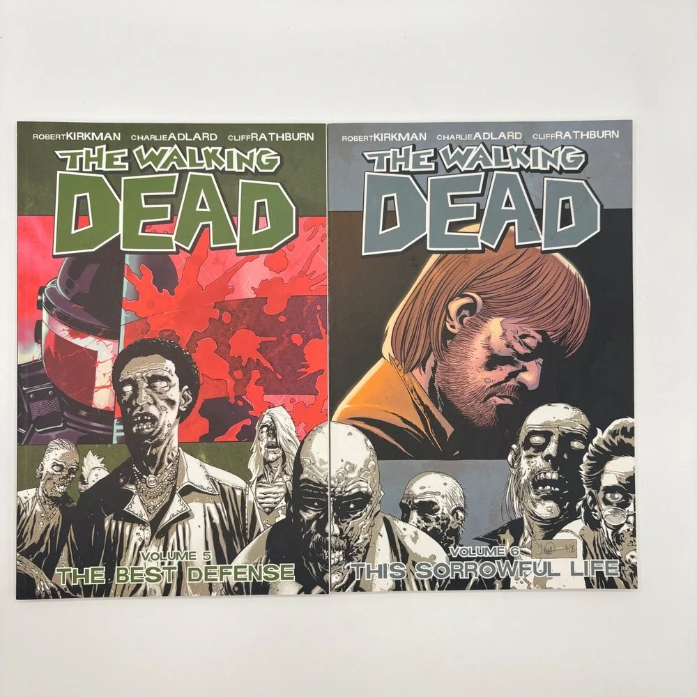 The Walking Dead TPB Volumes 1-7 Graphic Novel Horror 1 2 3 4 5‎ 6 7 Softcover